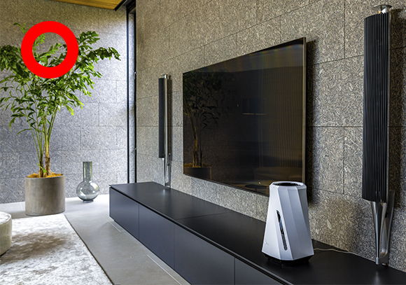 電気製品の近くでも使用可能