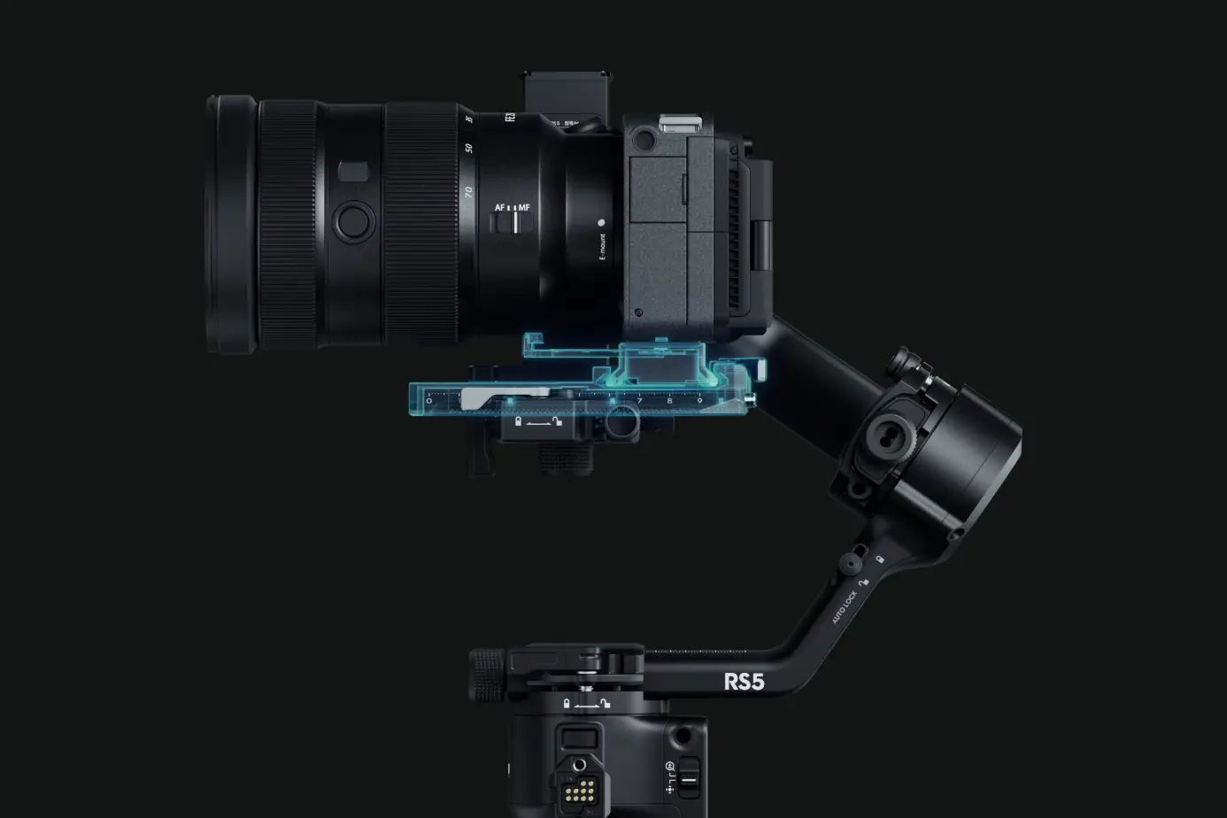 2 層式クイックリリースプレート