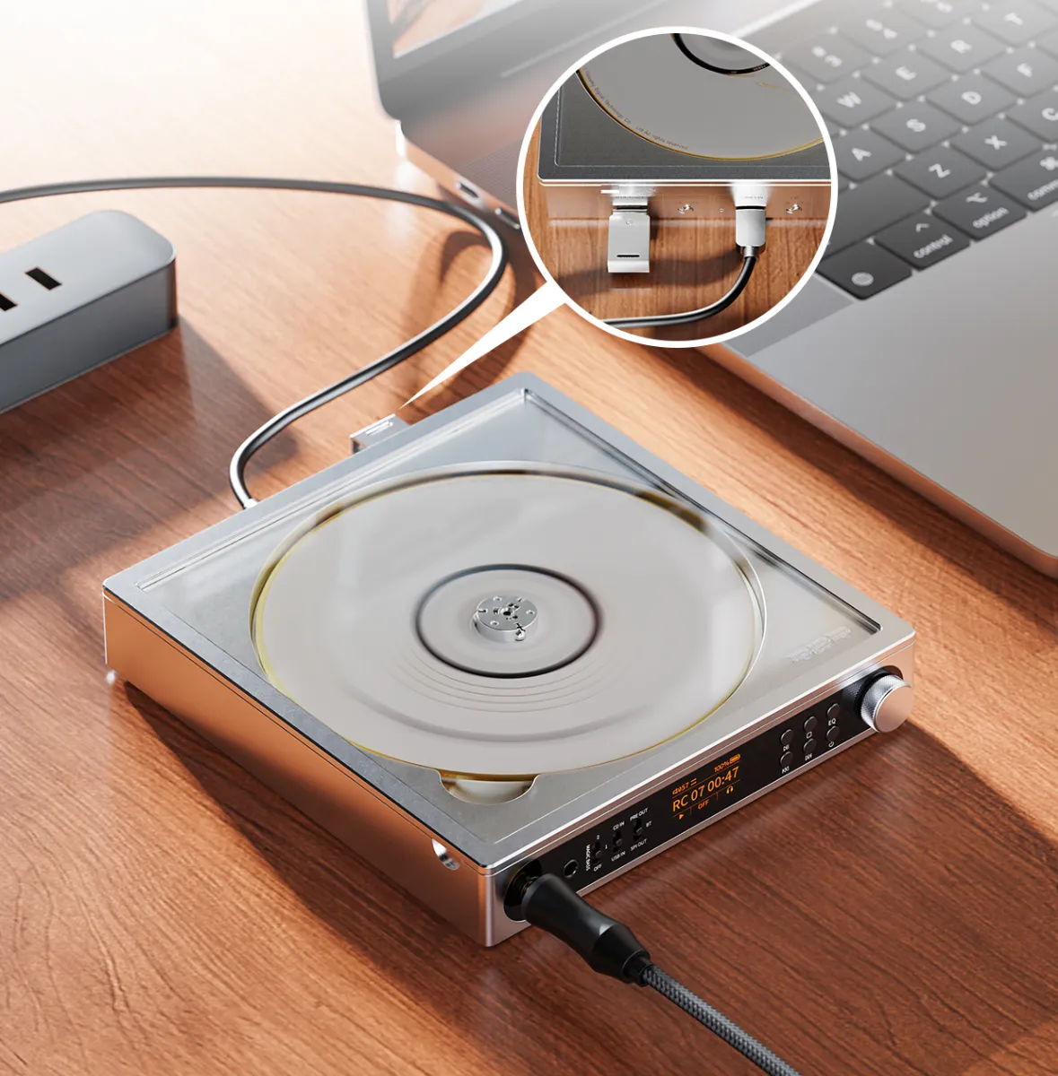 USB録音機能をサポート