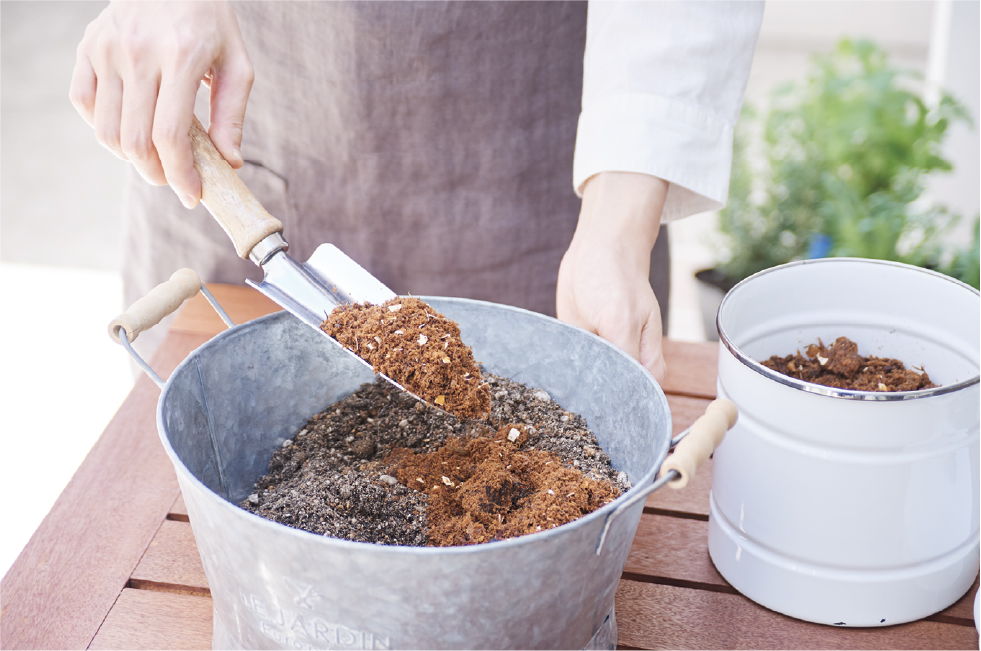 家庭菜園の堆肥