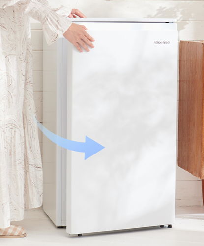 前開きドアで使いやすい