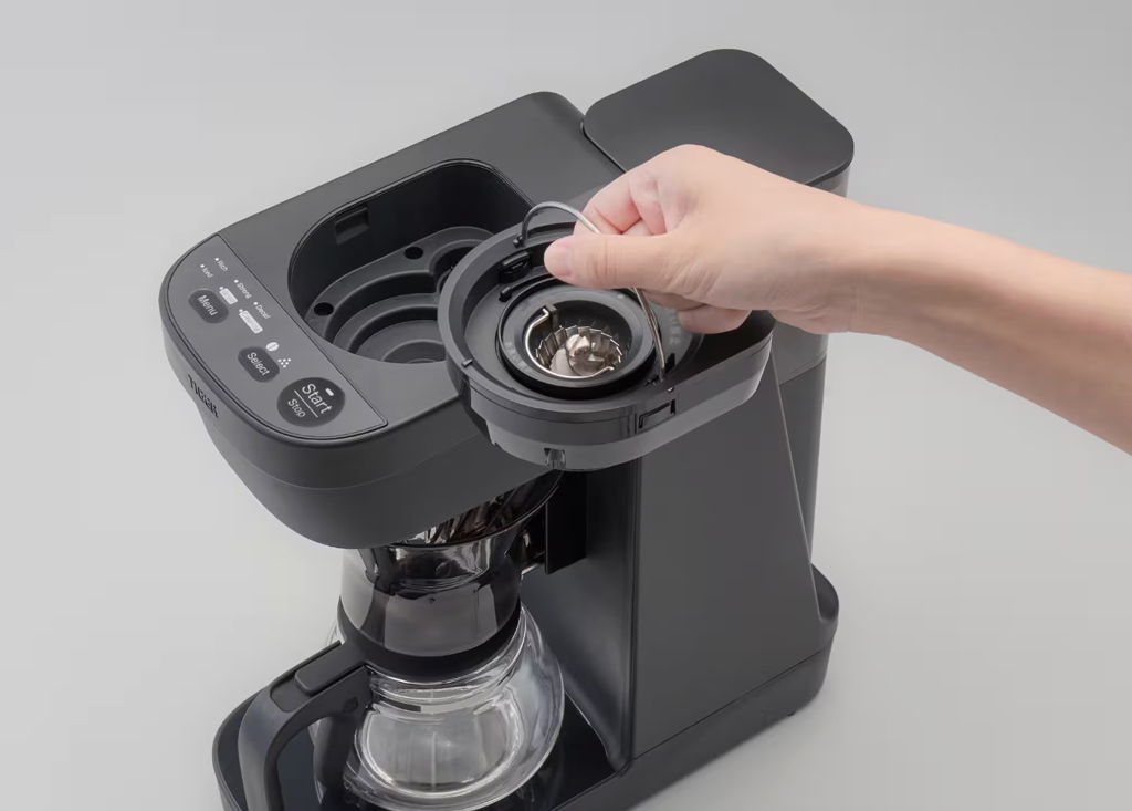 タイガー魔法瓶 コーヒーメーカー HYBRID BREW ADG-A060_ミル機構着脱
