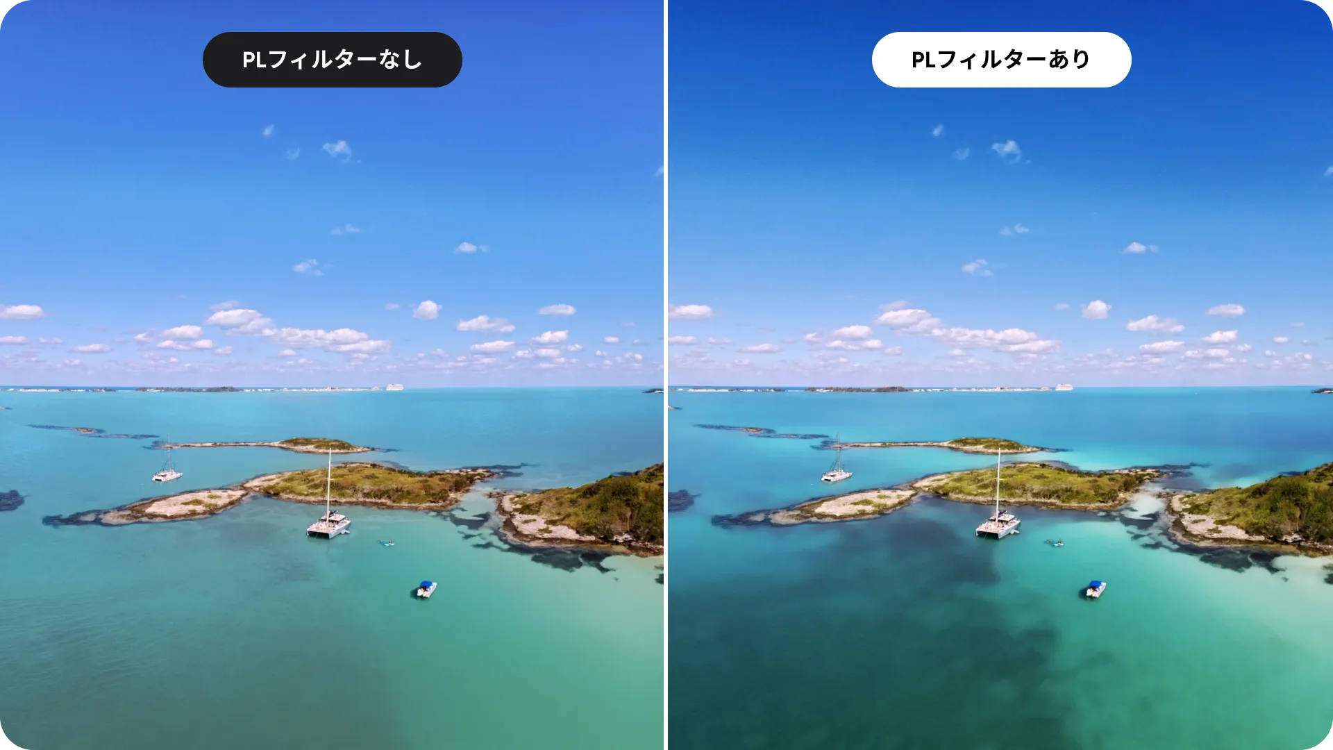 ギラつきを抑える