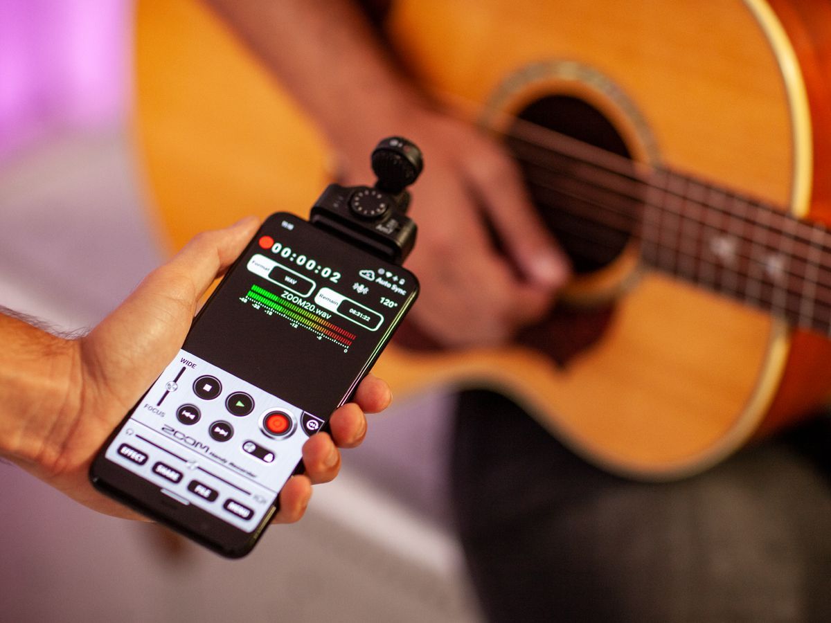 お使いのスマホを高音質レコーダーに