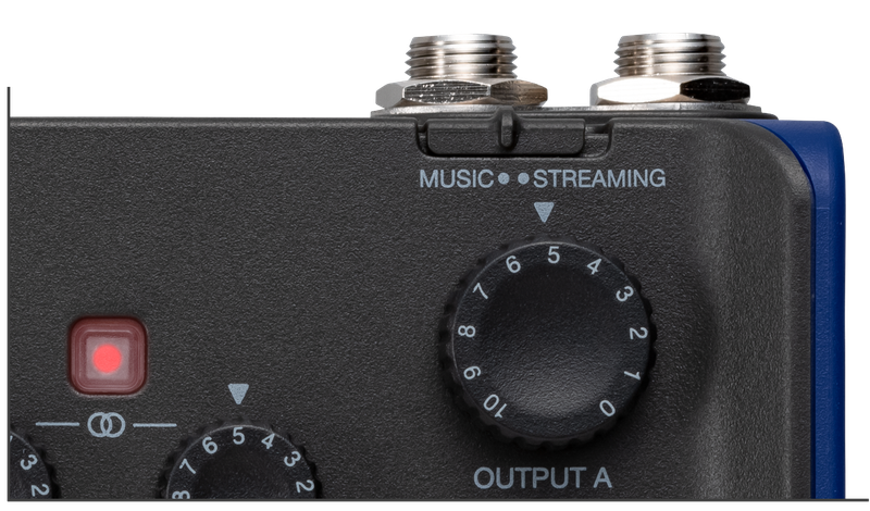 MUSIC／STREAMINGスイッチ