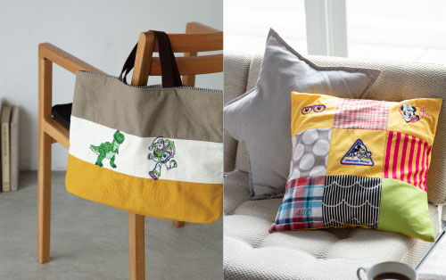 豊富な刺しゅうデータで手づくりアイデアがもっと広がる