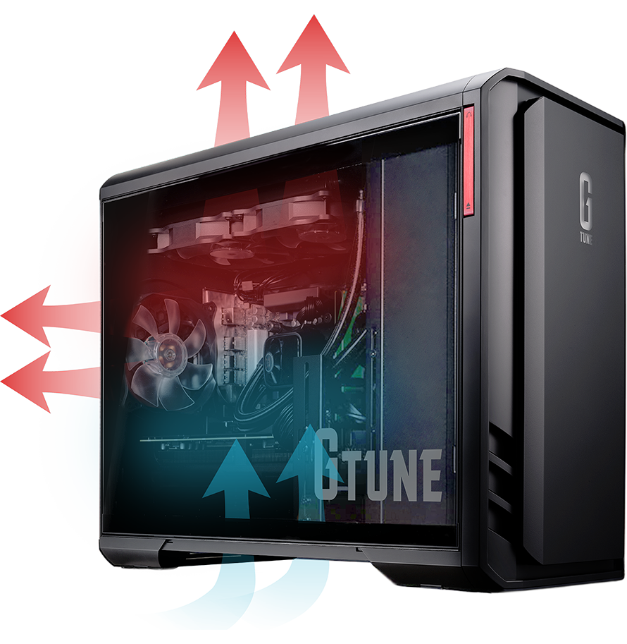 優れた冷却性能