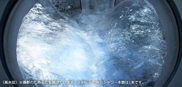 隠れ汚れまで浮かせて落とす