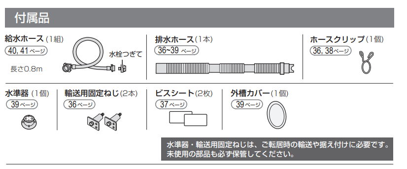 同梱品