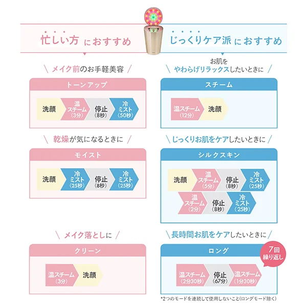 その日の気分にあわせて使える