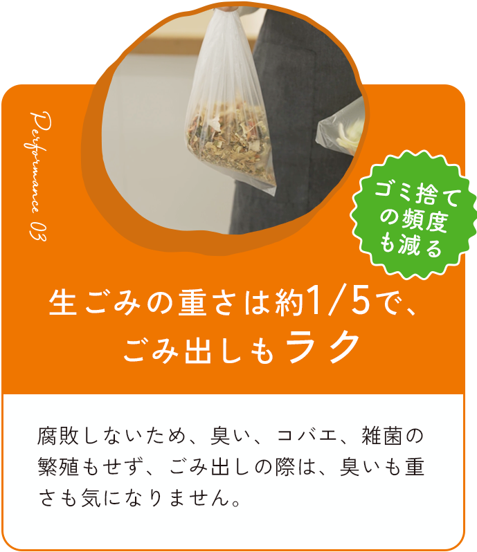 楽にゴミ出しを