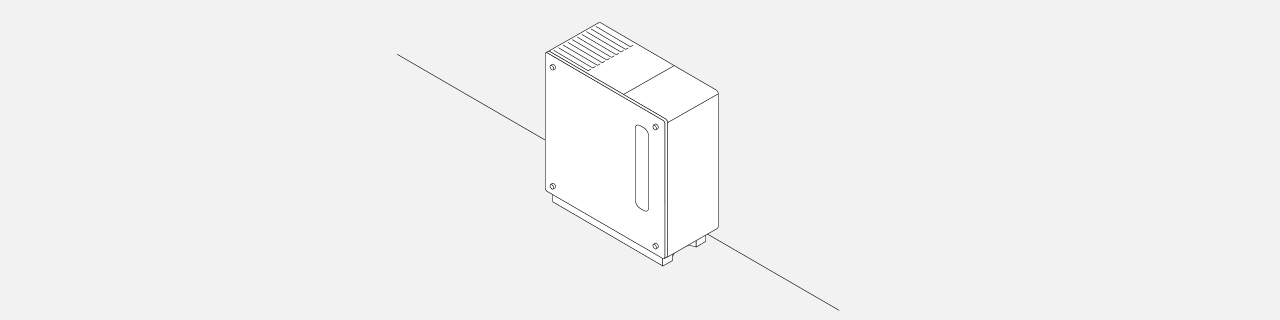 壁ピタOKで薄型フォルム