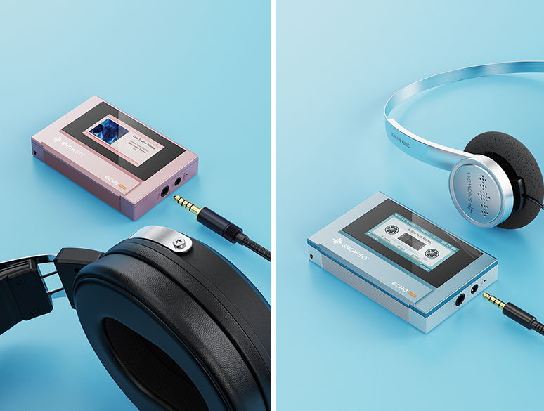 ピンク、スカイブルー