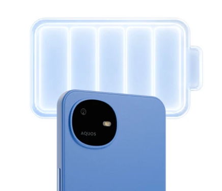 シャープ AQUOS wish6 大容量バッテリー イメージ