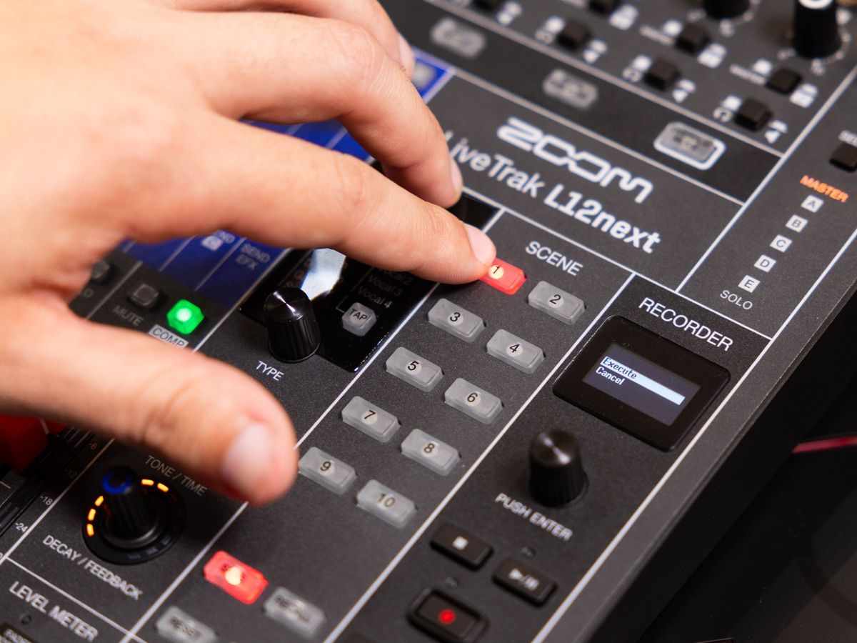 10種類のミキサー設定