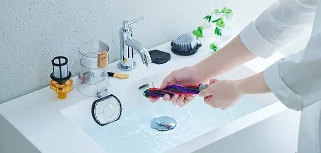 お掃除のはじめから、あとのお手入れまで使いやすさにこだわっています。