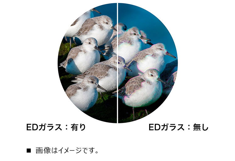 EDガラス採用
