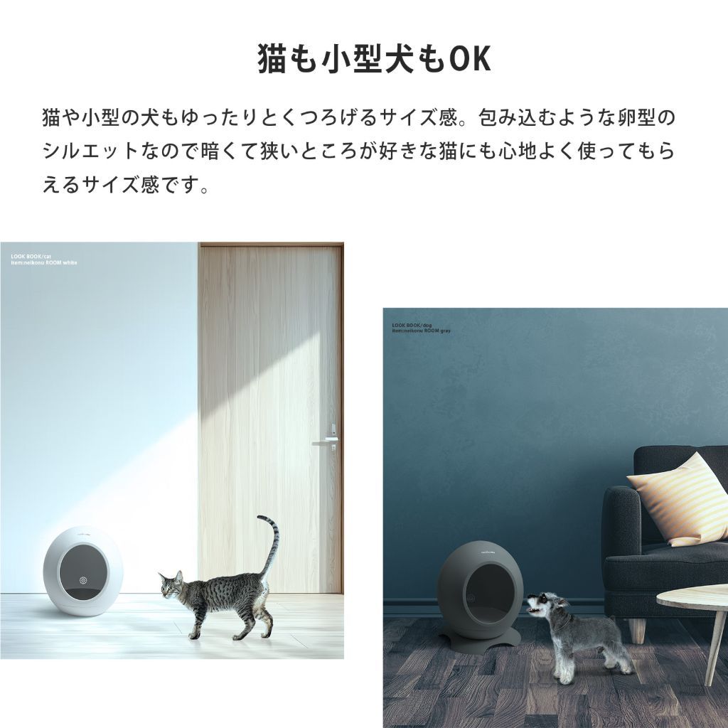 猫も小型犬もOK