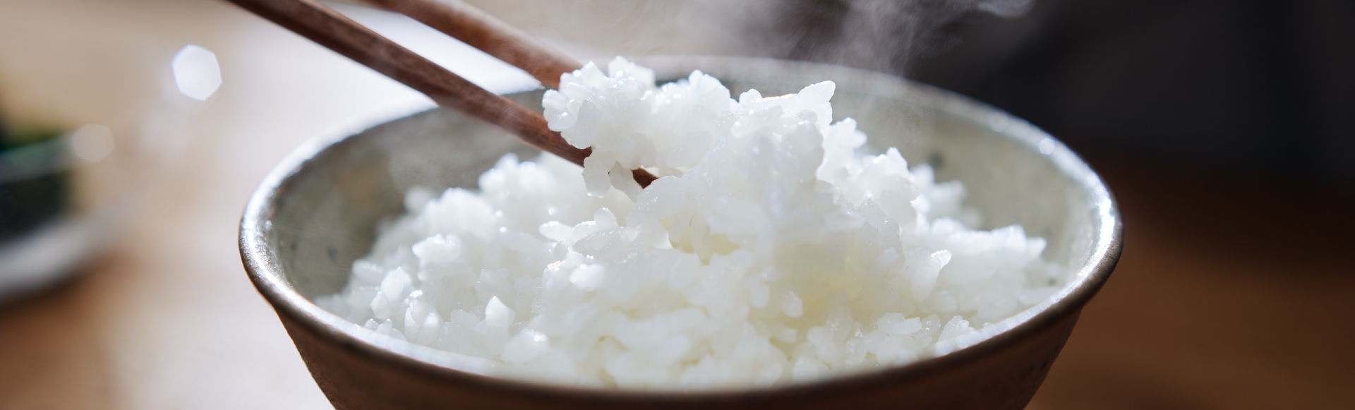 甘み豊かなふっくらごはん