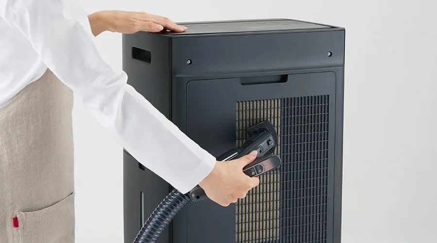 パネルを外さずにお掃除OK