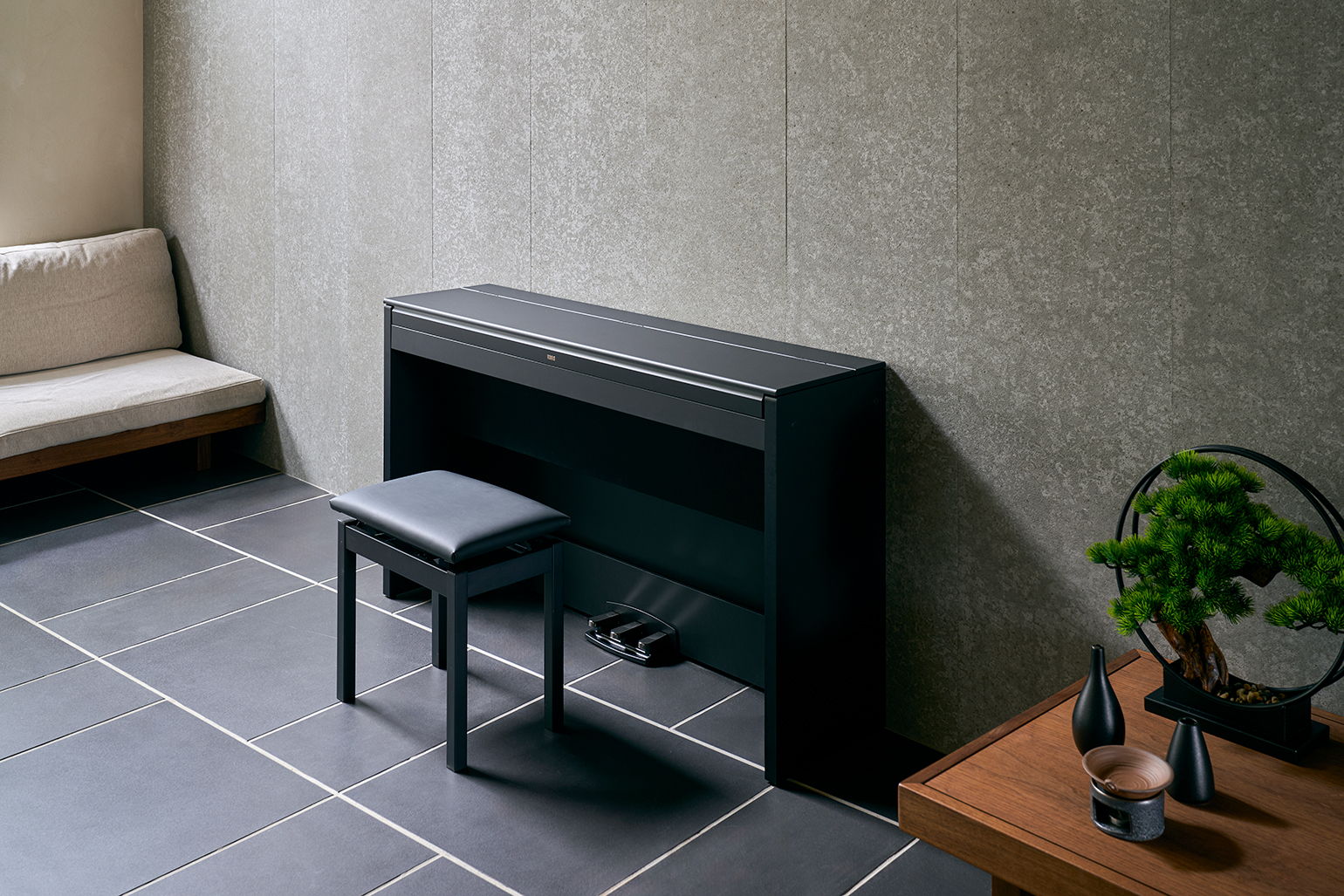 置いて絵になるピアノ