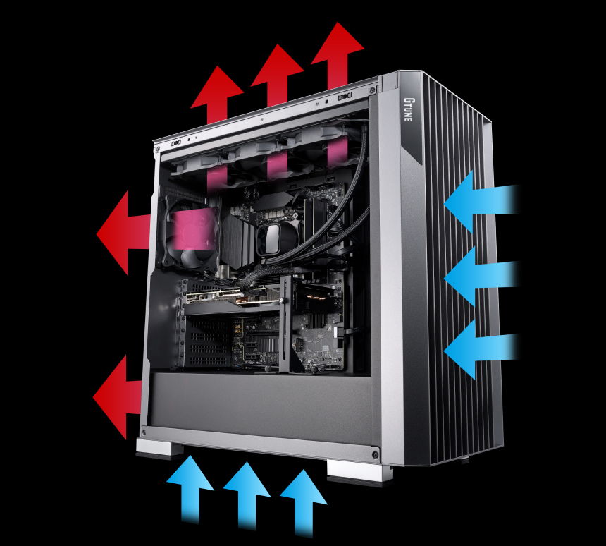 強化された冷却性能