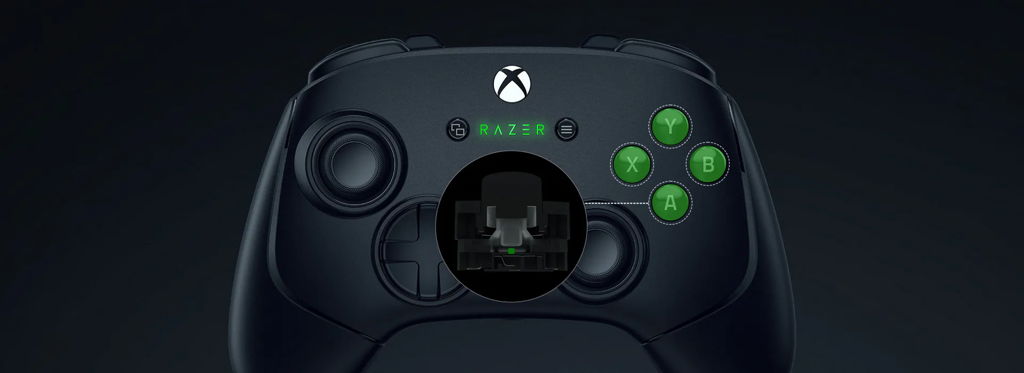 Razer レイザー Wolverine V3 Pro Xbox&PC用ワイヤレスコントローラー ボタンレイアウト ブラック