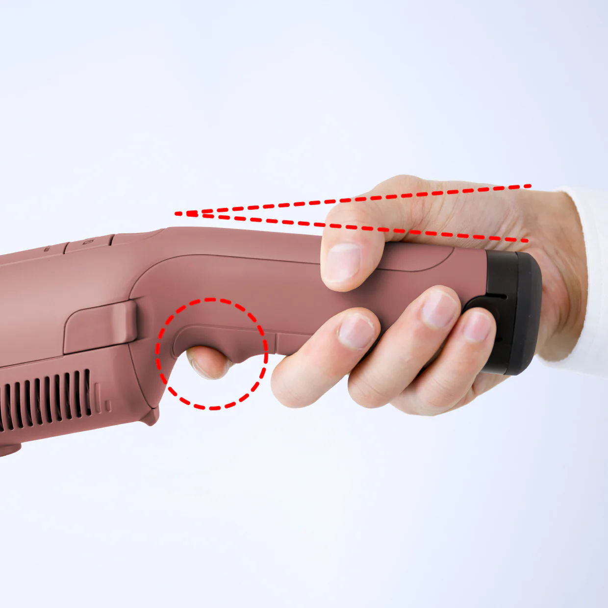 さらに握りやすくなったハンドル