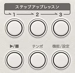 ステップアップレッスン ボタン