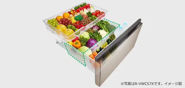 眠らせるように保存するからみずみずしさが長持ち