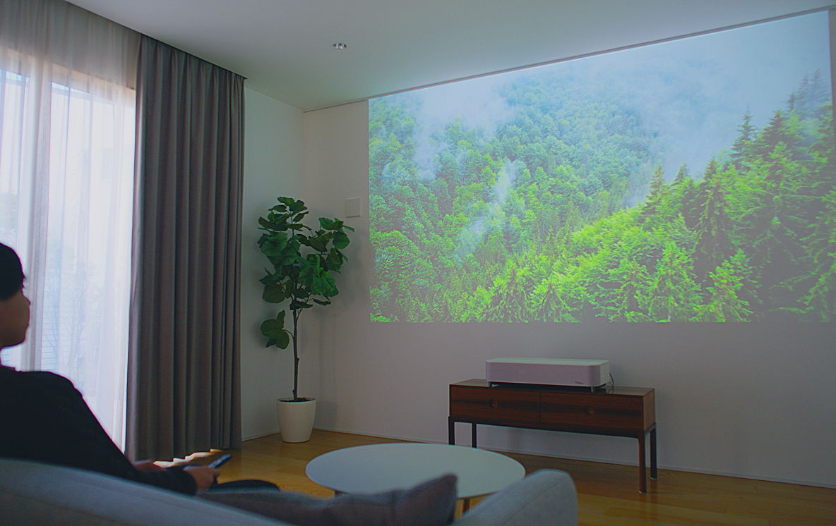 大画面が広がる