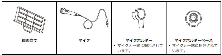 同梱品1