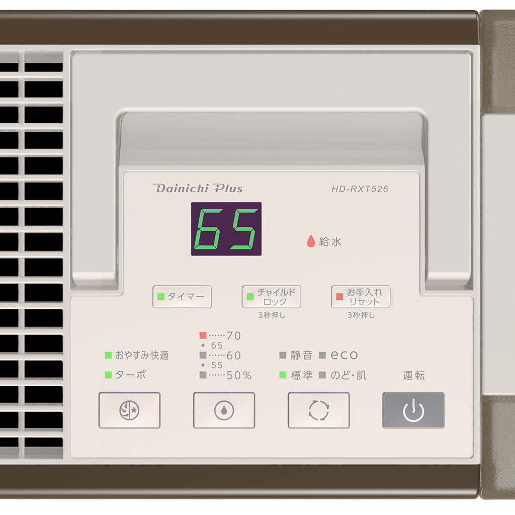 操作パネル：HD-RXT526（T)_画像