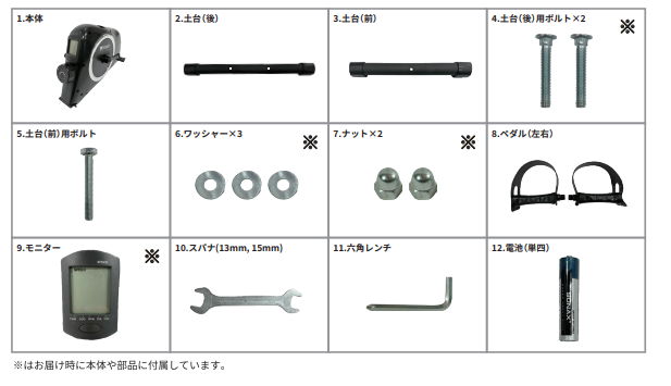 同梱品