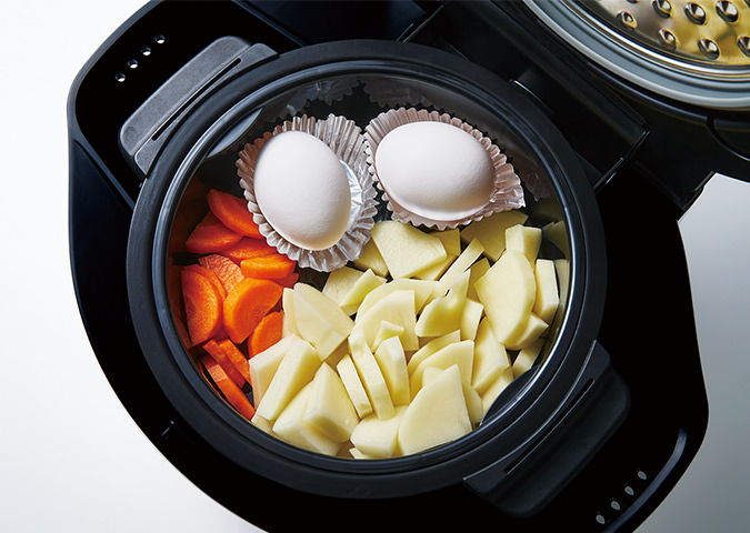 蒸しトレイ：ポテトサラダ