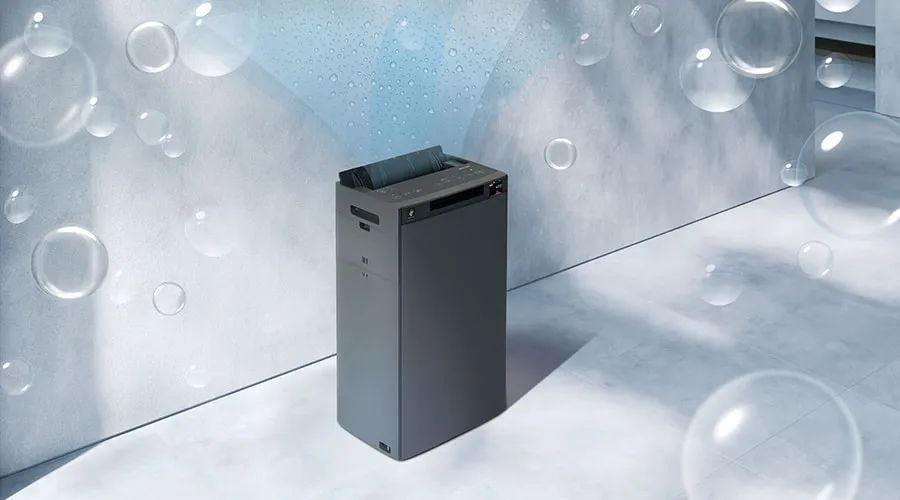 パワフルな加湿量