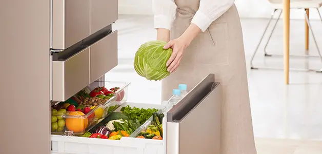 野菜をらくに出し入れできて使いやすい