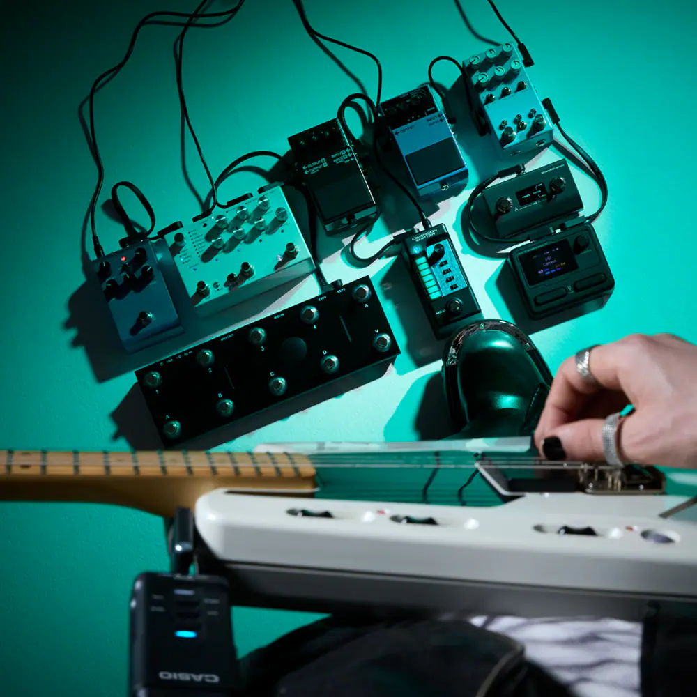 あらゆるエフェクターに対応