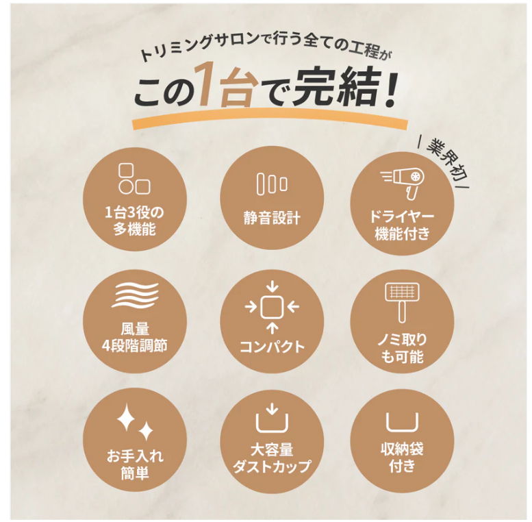 この一台で完結