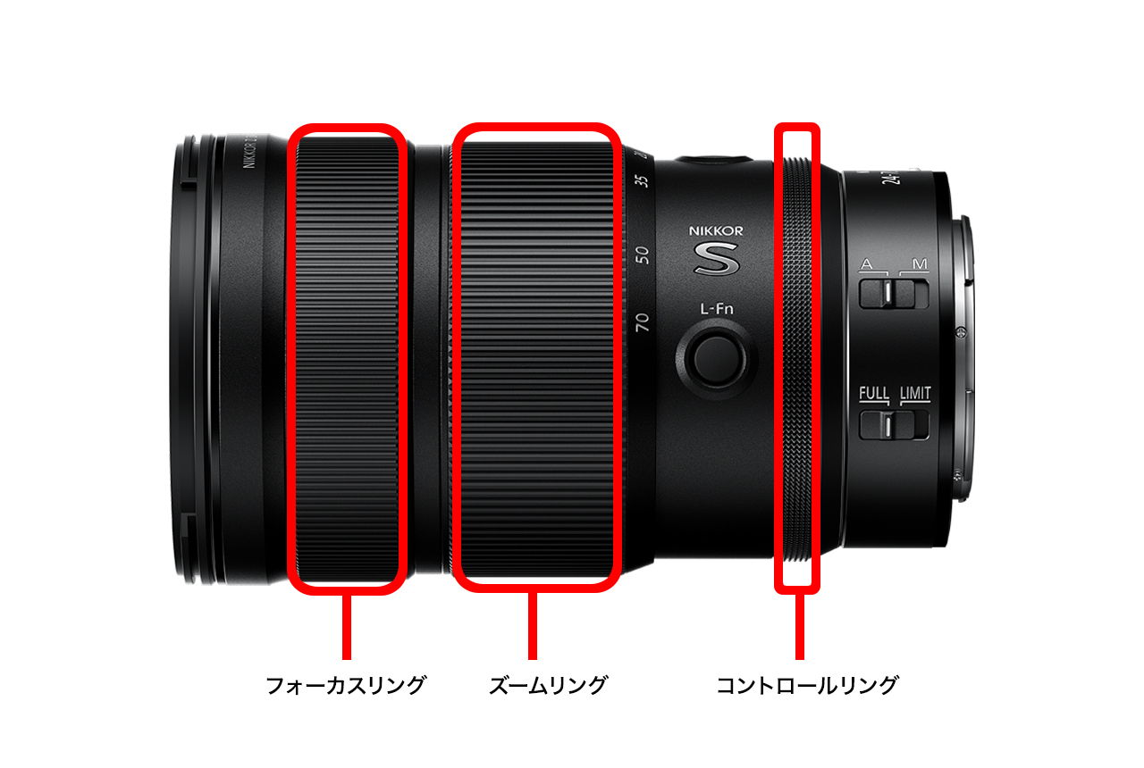 コントロールリング形状