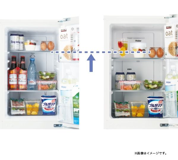 高さ調整もできる強化ガラストレイ