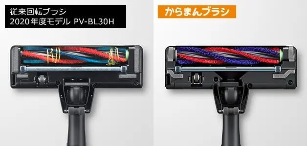 髪の毛などが、からまりにくい。