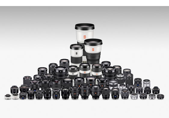 レンズラインアップ