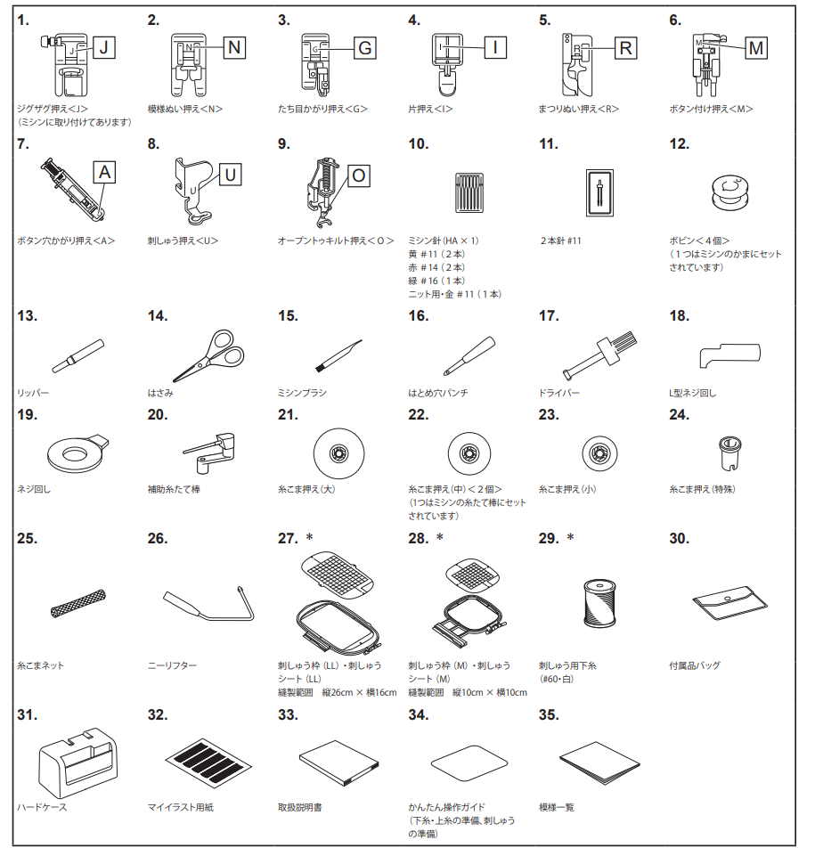 付属品