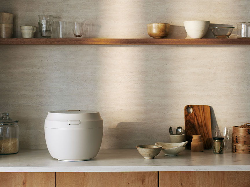 キッチンに自然と溶け込むデザイン