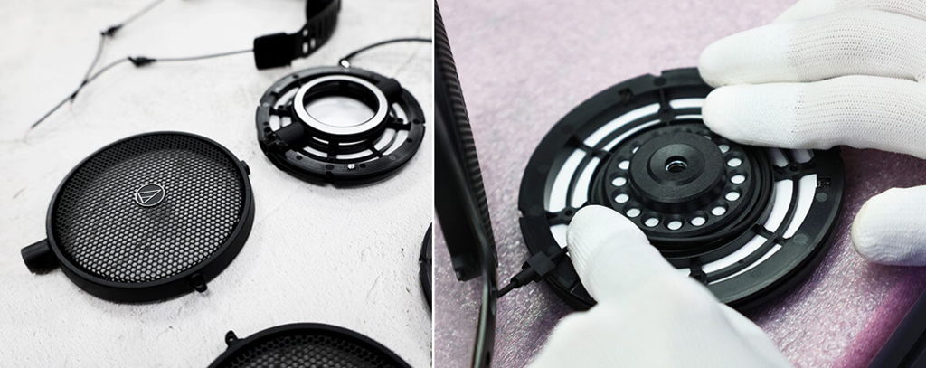 audio-technica(オーディオテクニカ) ATH-R50x プロフェッショナルオープンバックリファレンスヘッドホン ドライバーユニットの構造と製造工程