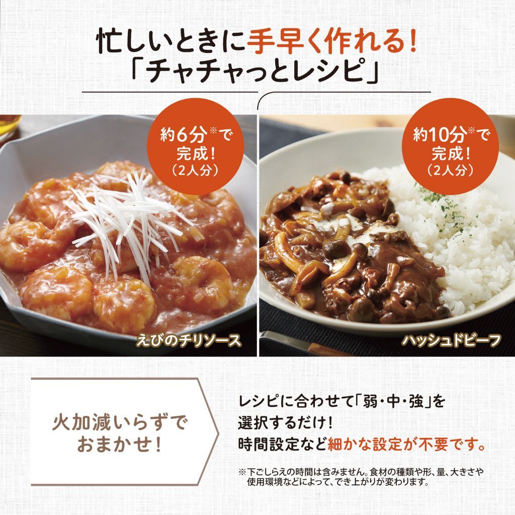 手早いレシピ