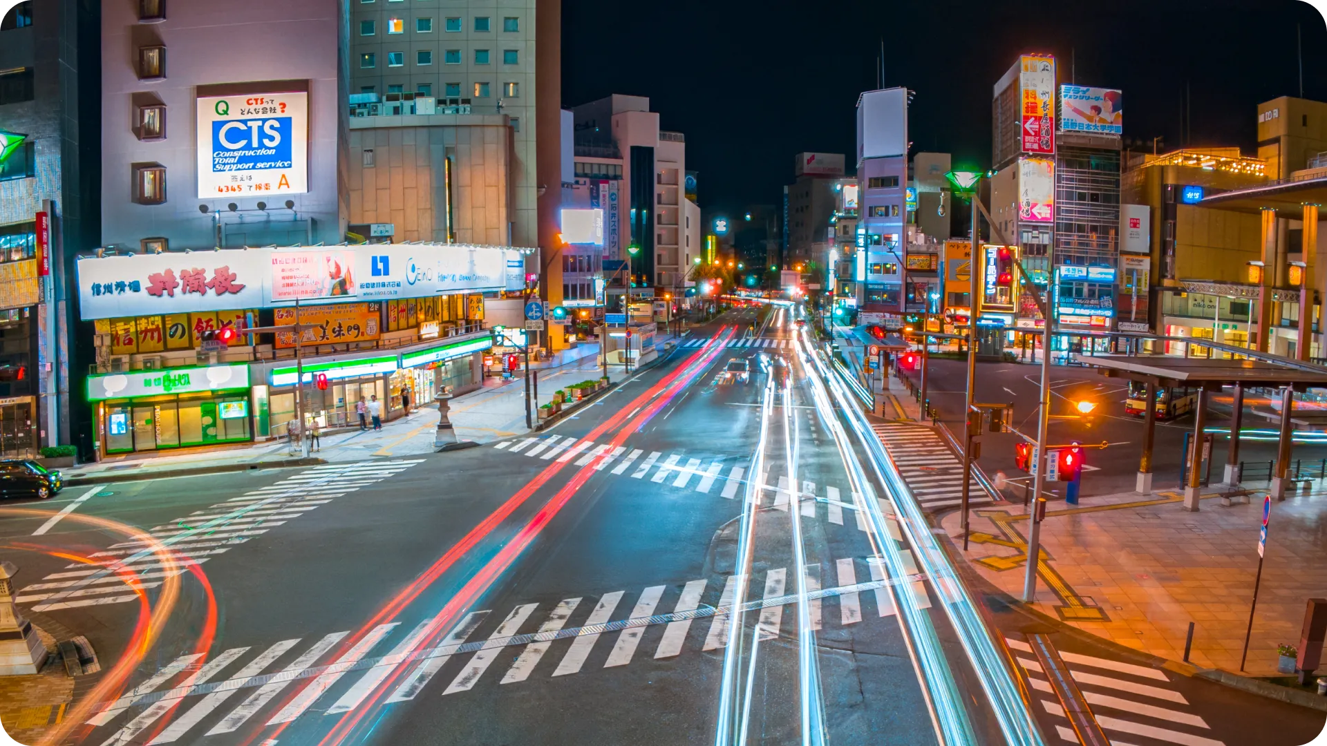 長時間露光効果