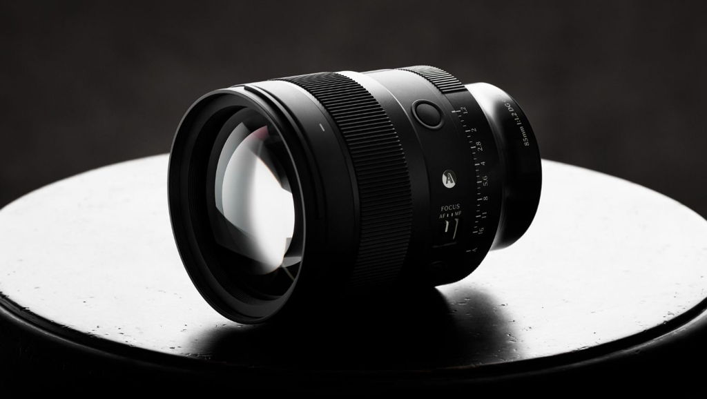 シグマ ART 85mm F1.2 DG 単焦点レンズ(Lマウント用) 前玉クローズアップ