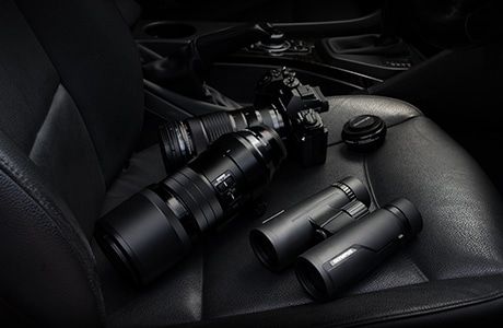 OM-Dカメラとも調和するデザイン
